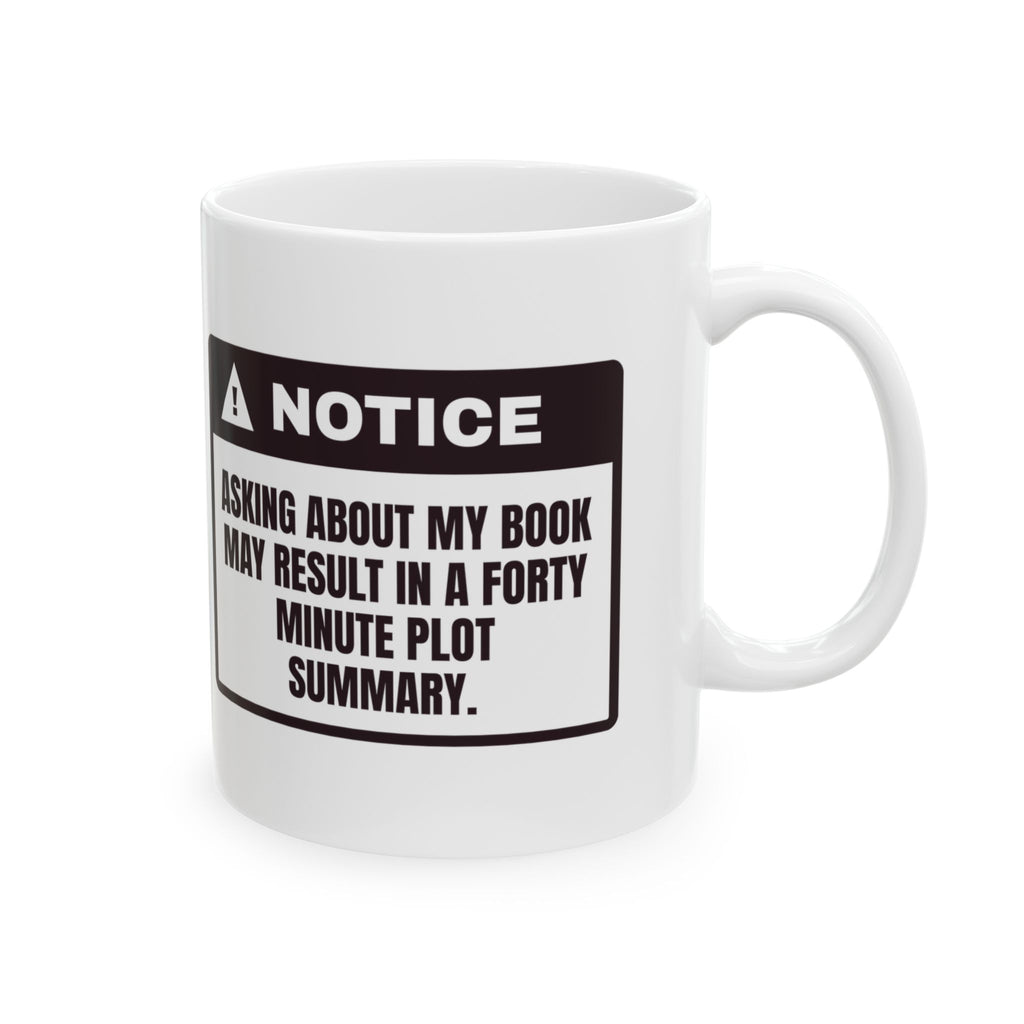 Funny Reader Mug Ask About The Book Clear Your Afternoon