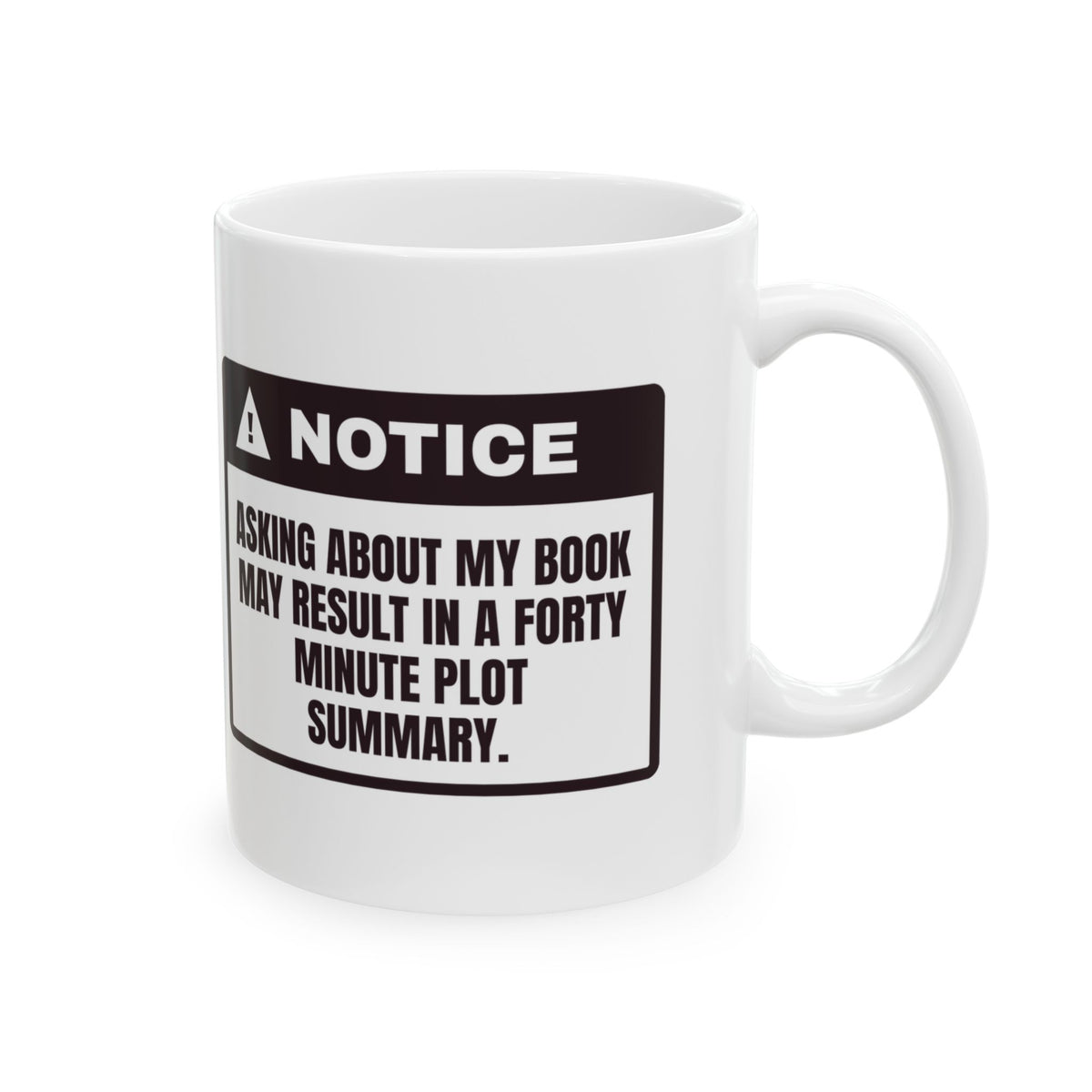 Funny Reader Mug Ask About The Book Clear Your Afternoon