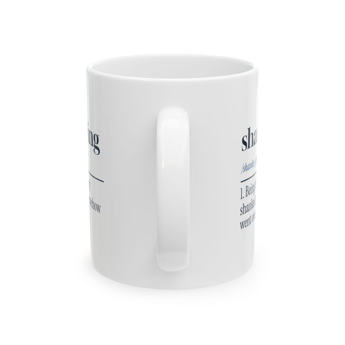 Funny Volleyball Coffee Mug Shanksgiving Definition For Players