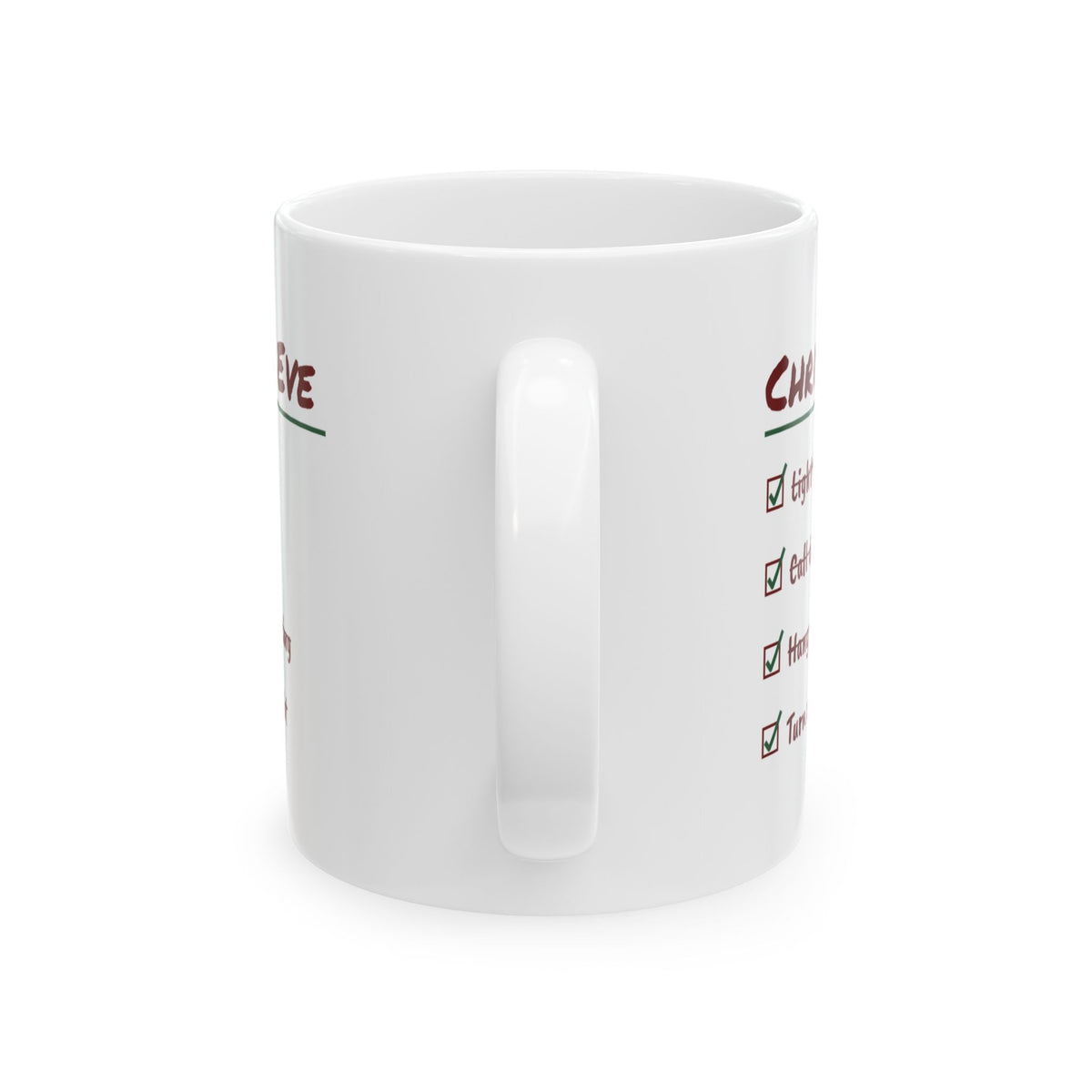 Christmas Eve Coffee Mug Hang The Last Stocking Checklist