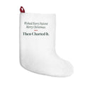 Funny Nurse Christmas Stocking Wished Every Patient Merry