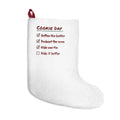 Funny Christmas Cookie Baking Christmas Stocking Hide One Tin Checklist