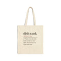 Funny In-Laws Christmas Tote Bag Dish Rank Definition