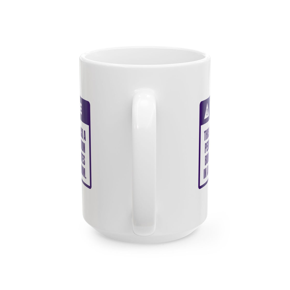 Funny Cheer Mom Coffee Mug Hotel Bathroom Four-Minute Bun For Cheer Moms