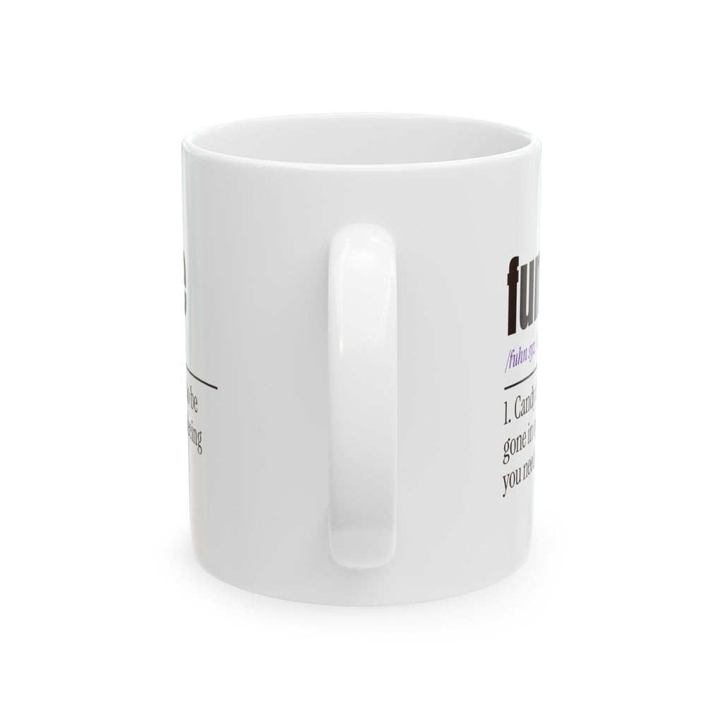 Funny Halloween Coffee Mug Fun Size Candy Definition For Candy Lovers