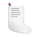 Funny Christmas Coworker Christmas Stocking Hide The Good Stapler Checklist