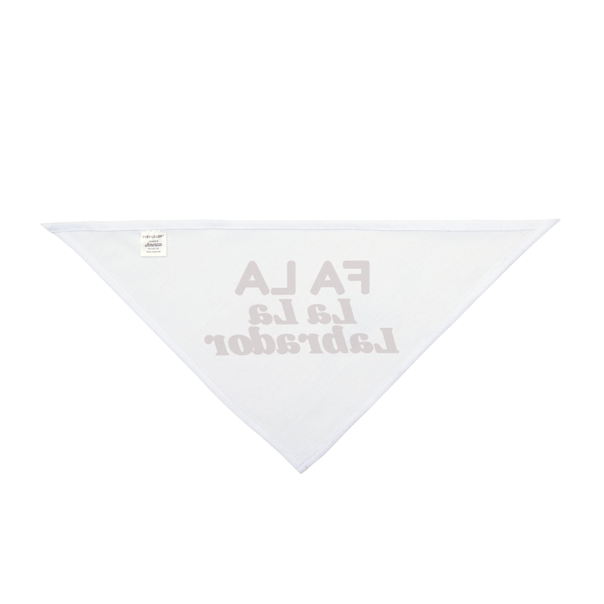 Funny Dog Christmas Dog Bandana Fa La La La Labrador For Lab Owners