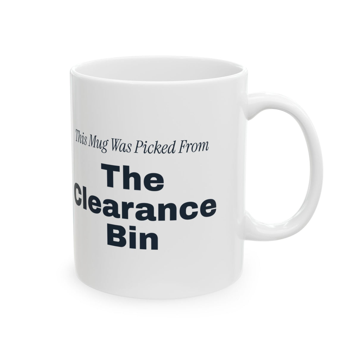 Funny White Elephant Coffee Mug Picked From The Clearance Bin