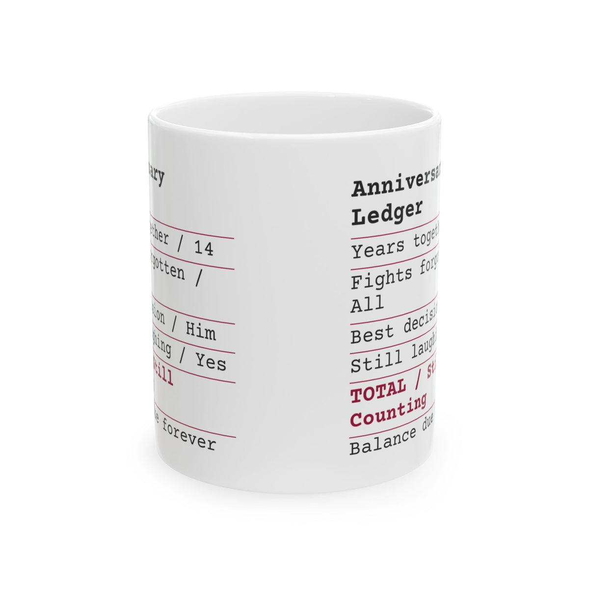 Funny Anniversary Coffee Mug Still Counting For Husband