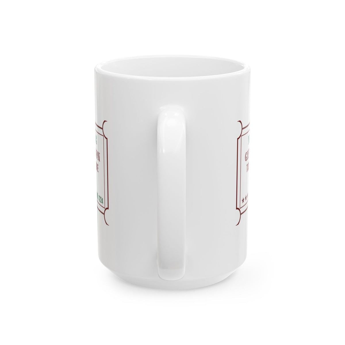 Funny Christmas Coffee Mug Gift Bag Season Tissue On Top Done