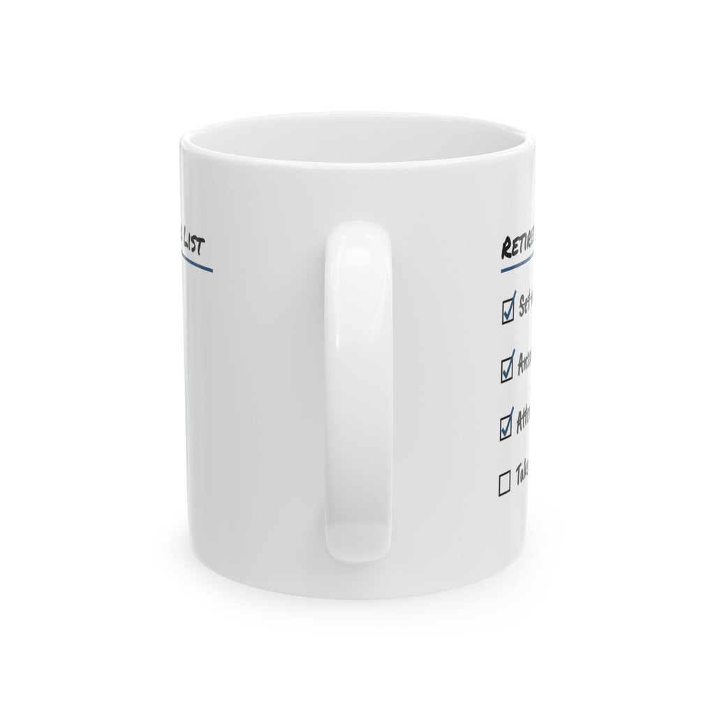 Retirement Coffee Mug Take A Nap For Dad
