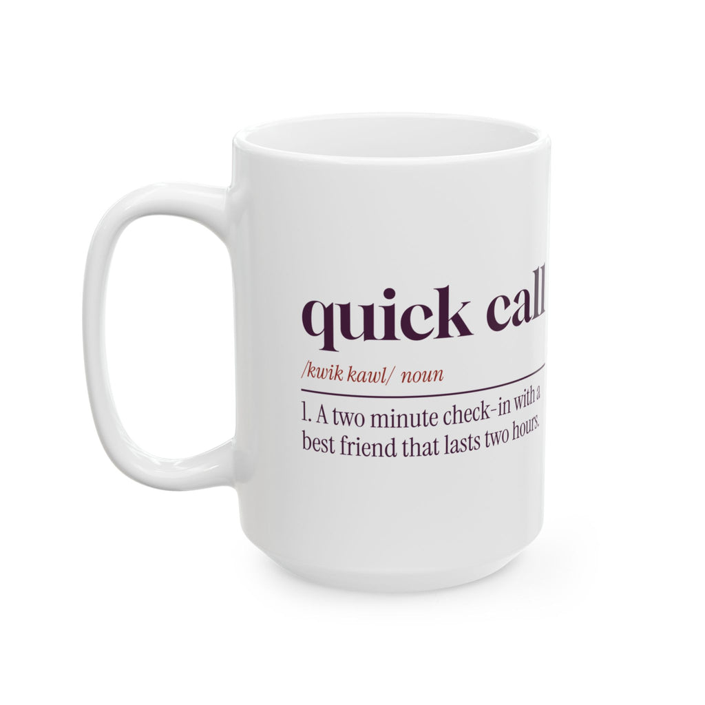 Funny Bestie Coffee Mug Quick Call Dictionary Definition For BFF