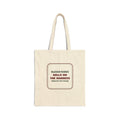 Christmas Tote Bag Sleigh Rides Bells On The Harness Vintage Sign