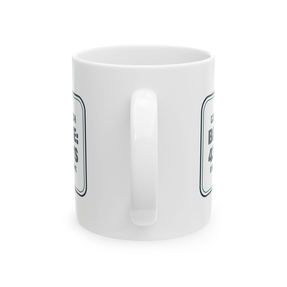 Funny Christmas Retail Coffee Mug Gift Card Balance 43 Cents