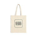 Funny Christmas Retail Tote Bag Gift Card Balance 43 Cents