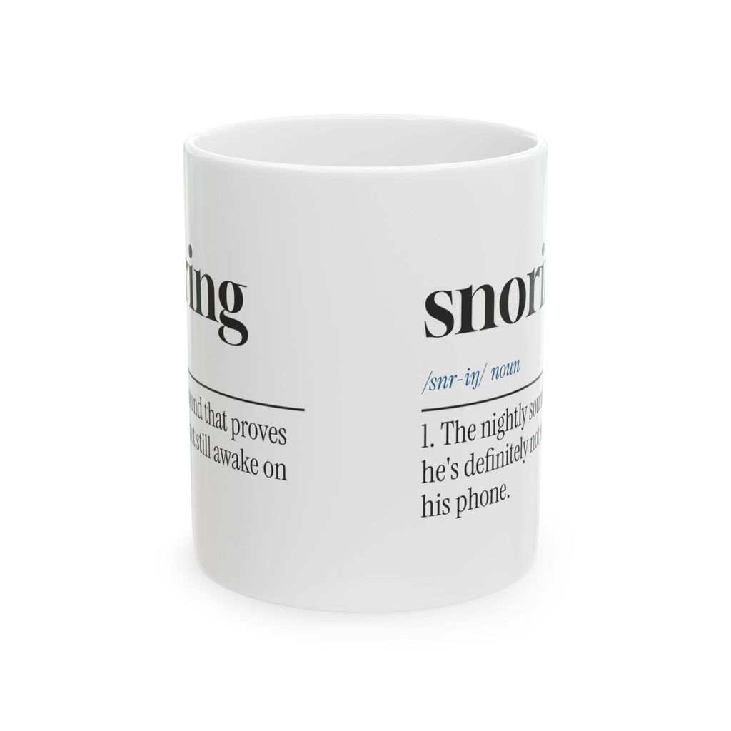 Funny Coffee Mug Definitely Not Awake For Husband