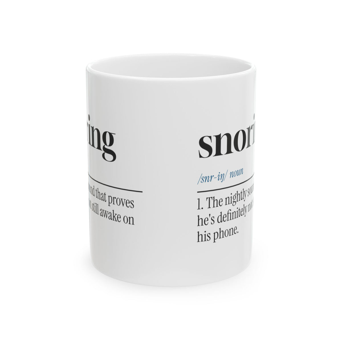 Funny Coffee Mug Definitely Not Awake For Husband