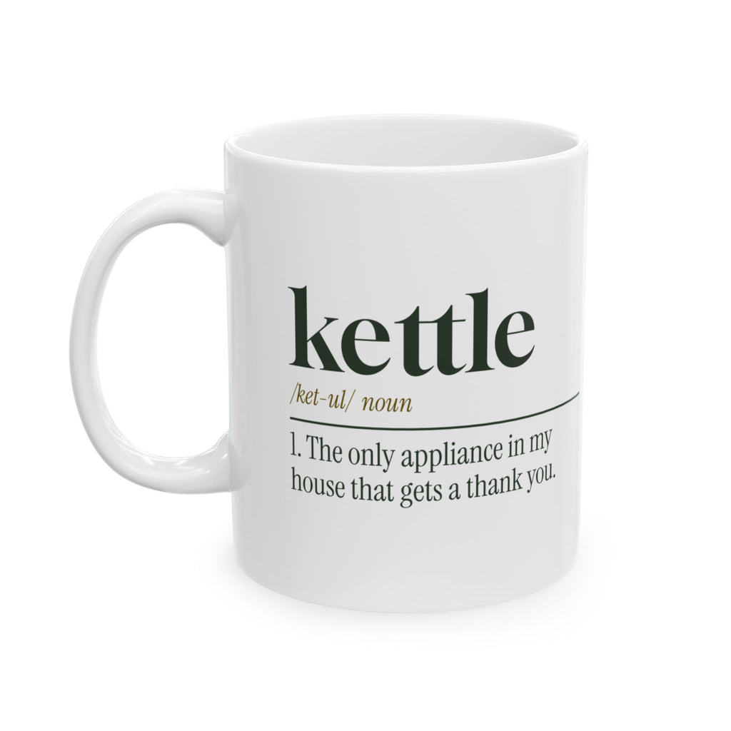 Funny Tea Lover Mug Kettle Definition For Tea Drinkers