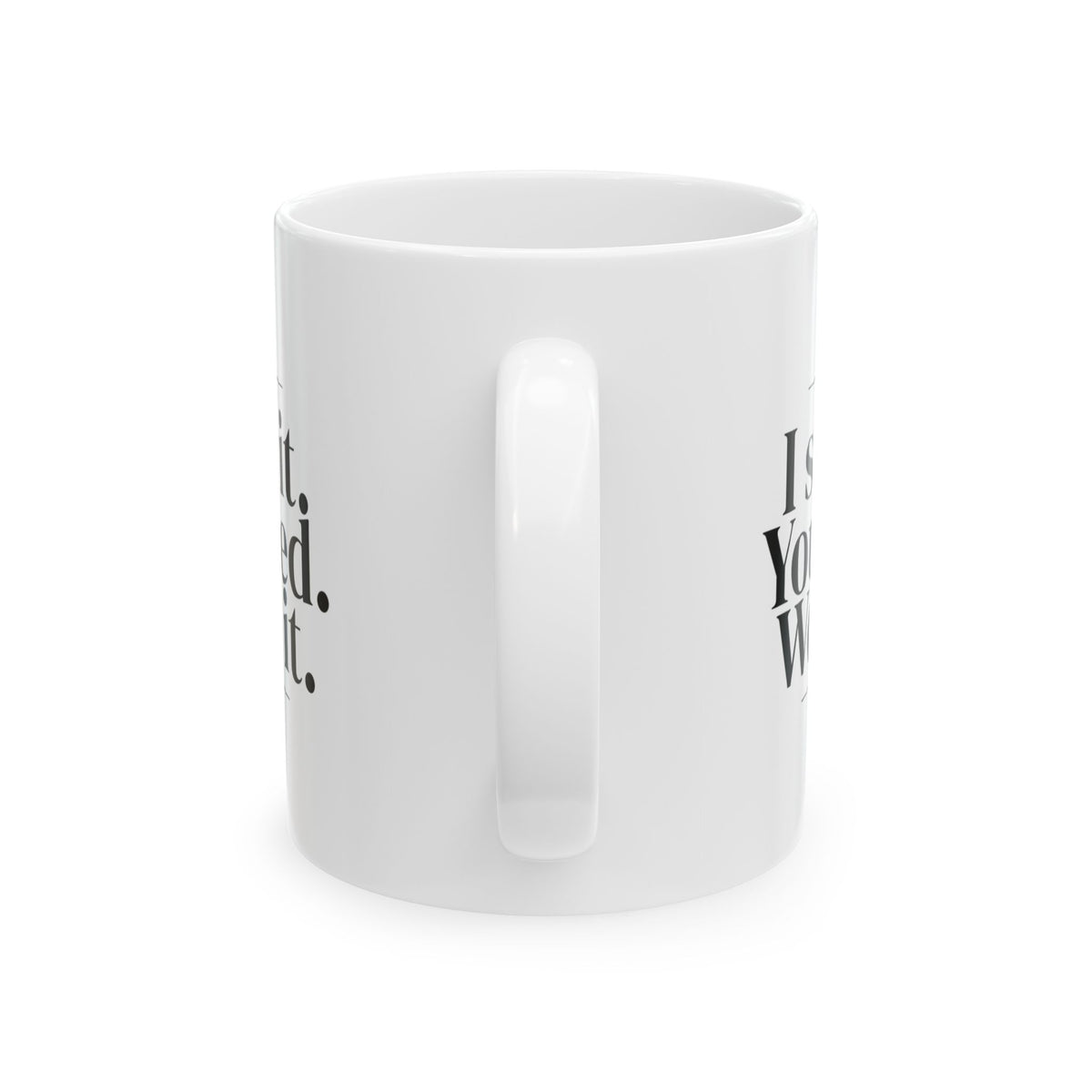 White Elephant Coffee Mug I Stole It You Cried