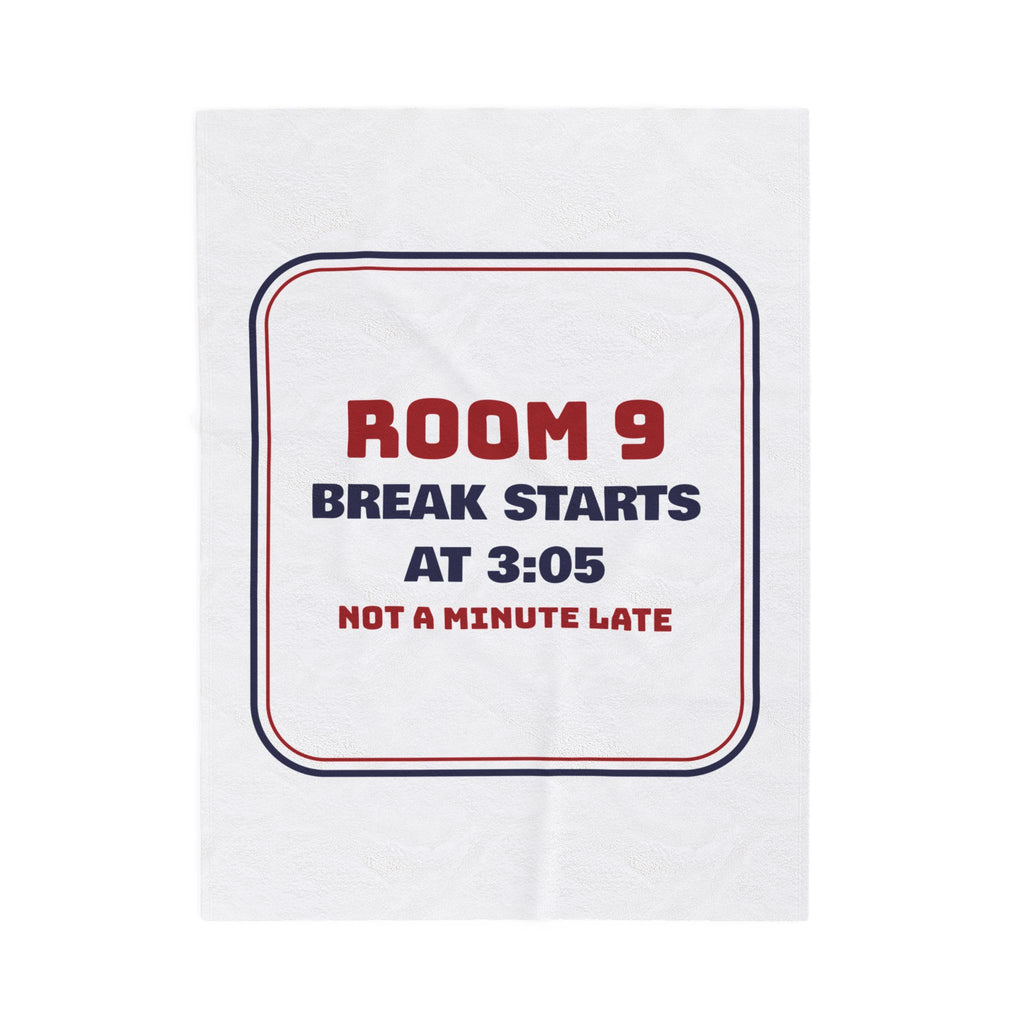 Funny Christmas Teacher Throw Blanket Winter Break Starts At 3:05