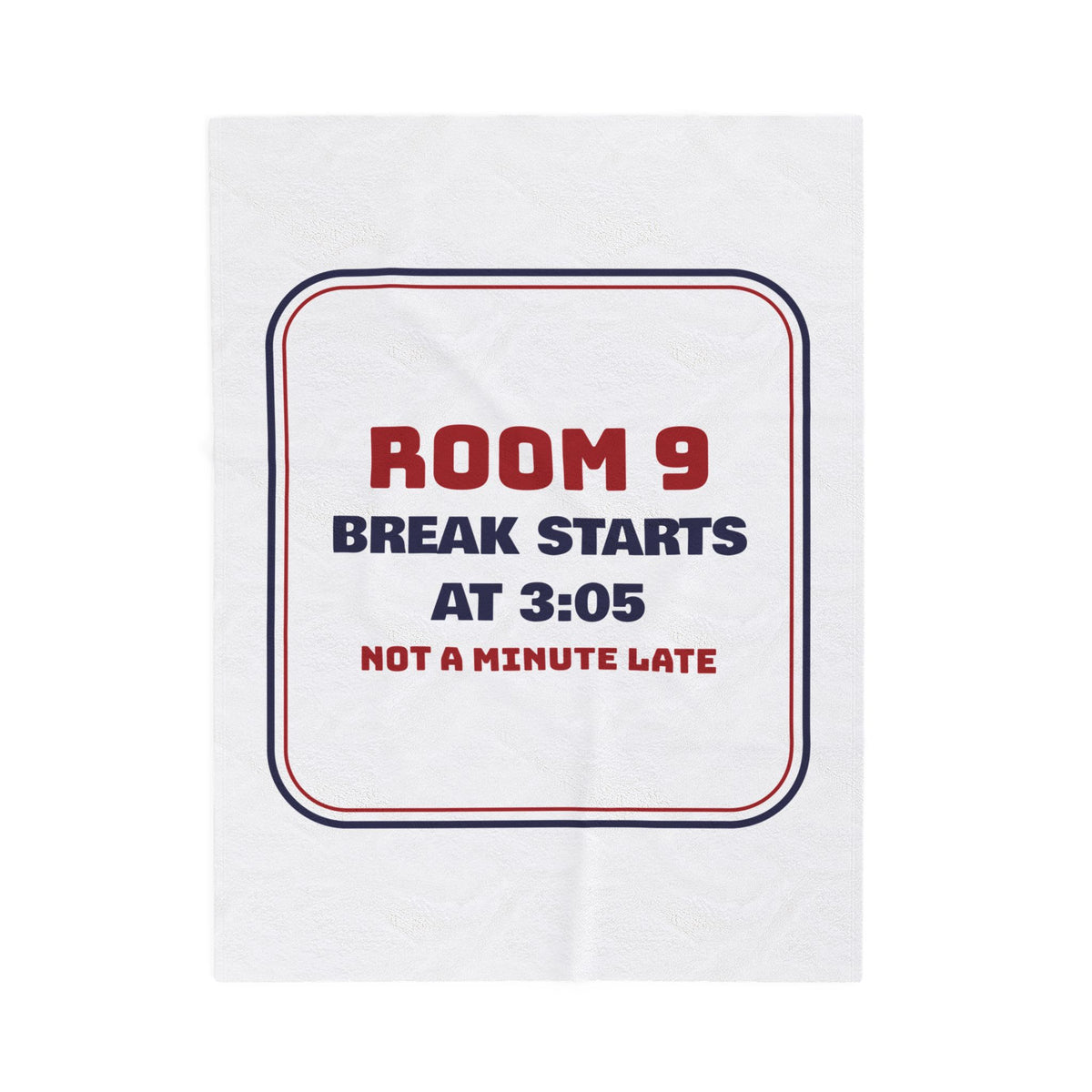 Funny Christmas Teacher Throw Blanket Winter Break Starts At 3:05