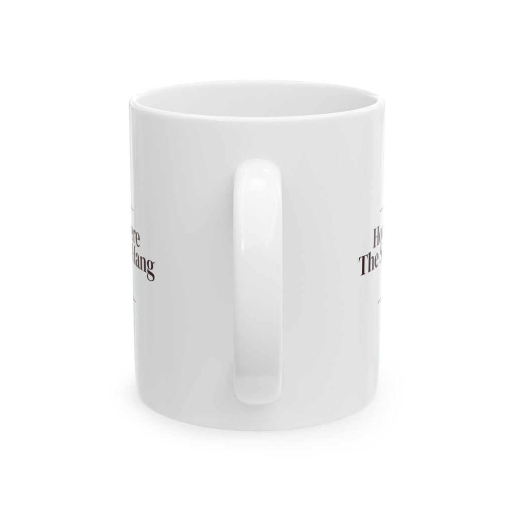 Christmas Coffee Mug Home Is Where The Stockings Hang 2026 Family