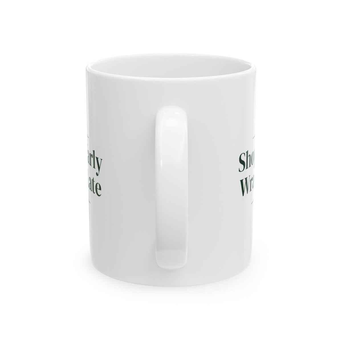Funny Christmas Shopping Coffee Mug Shopped Early Wrapped Late