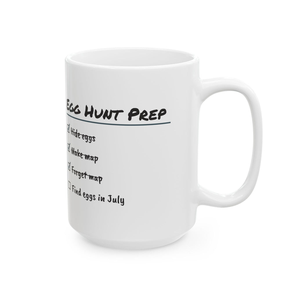 Funny Egg Hunt Coffee Mug Checklist For Parents Dad Mom