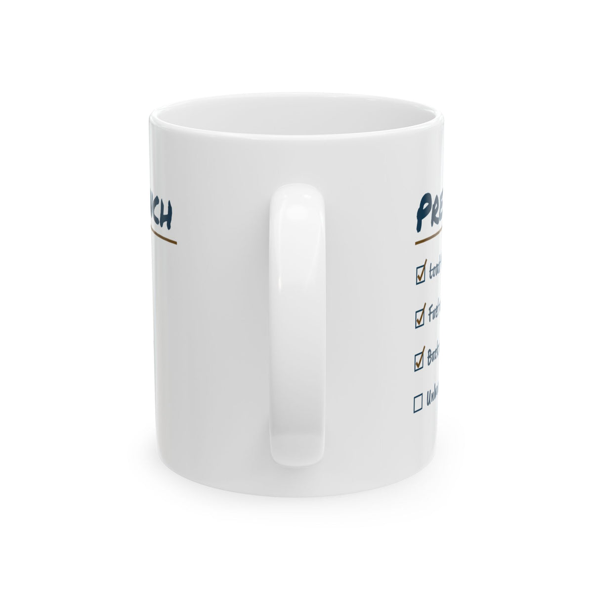 Funny Boating Coffee Mug Pre-Launch Checklist Unhook The Straps
