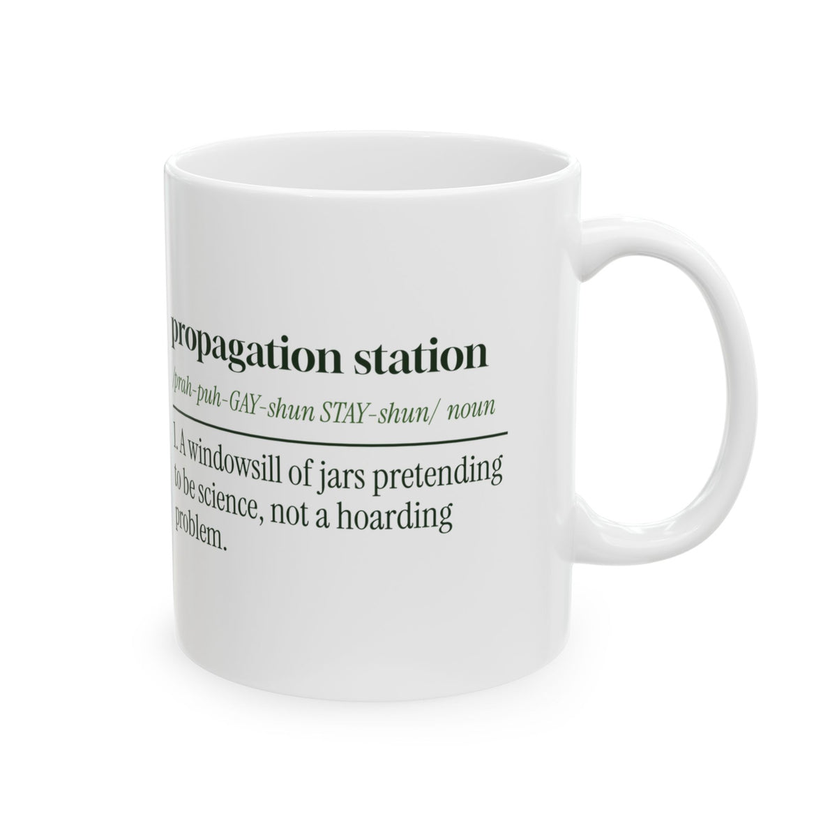 Propagation Station Coffee Mug For Plant Lovers