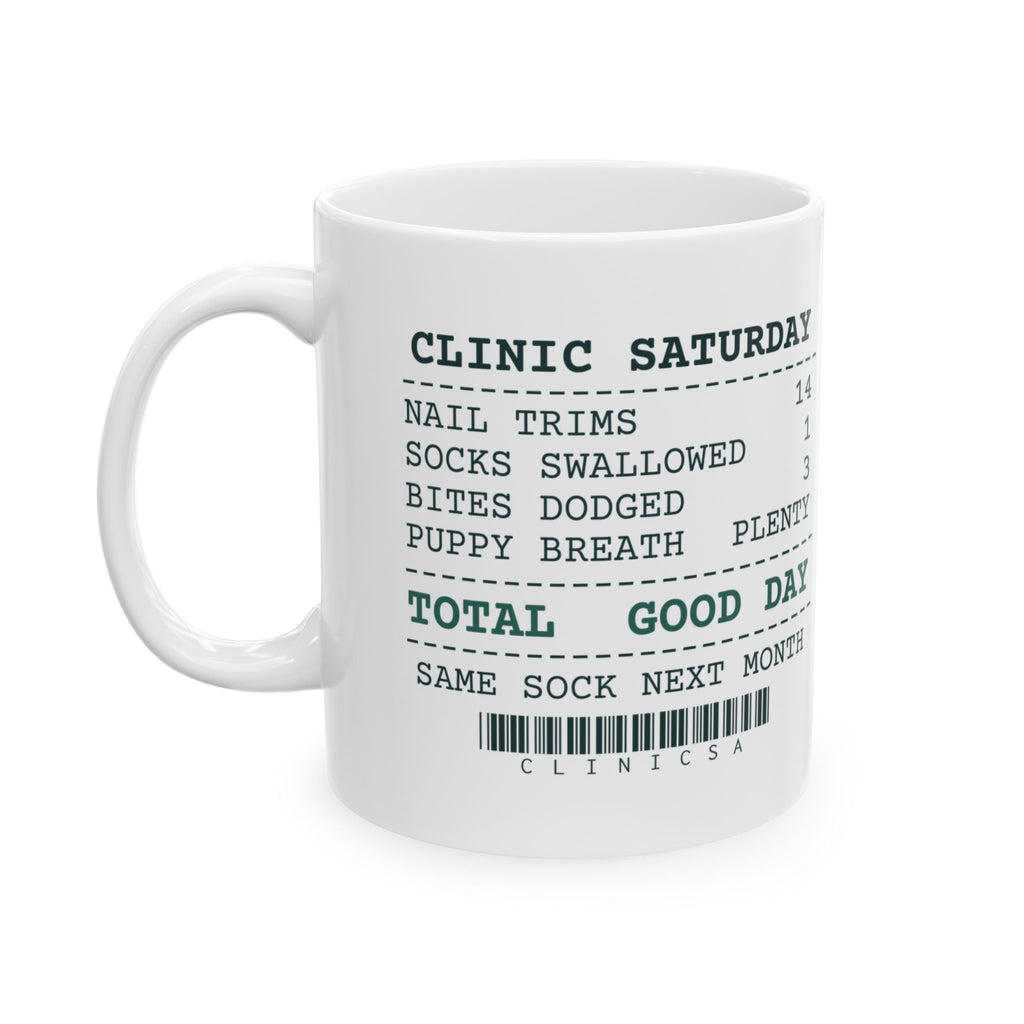 Funny Veterinarian Coffee Mug Socks Swallowed 1 Bites Dodged 3
