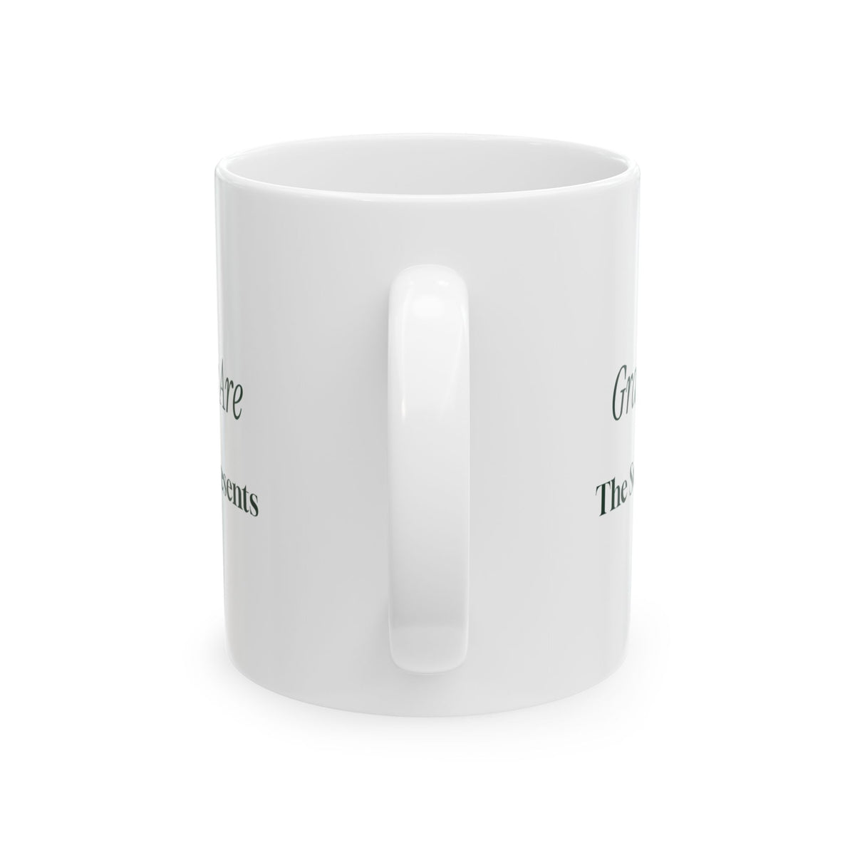 Christmas Coffee Mug For Grandparents Grandkids Are The Sweetest Presents
