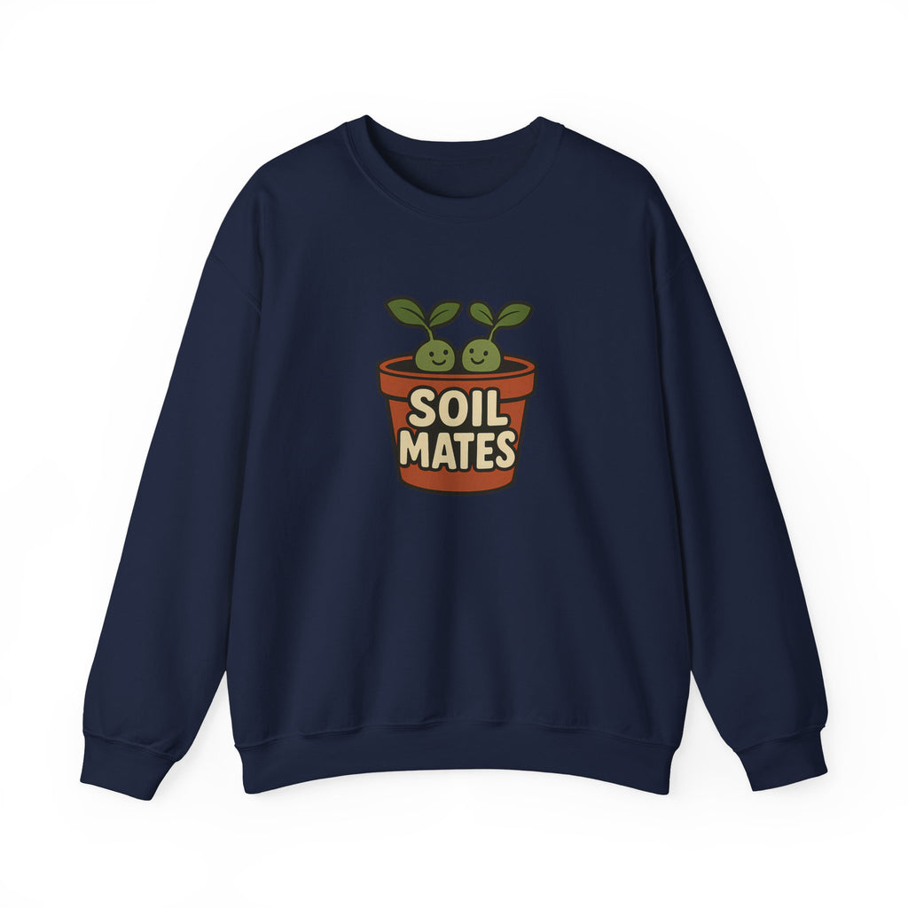 Funny Soil Mates Gardening Couple Plant Lover Sweatshirt