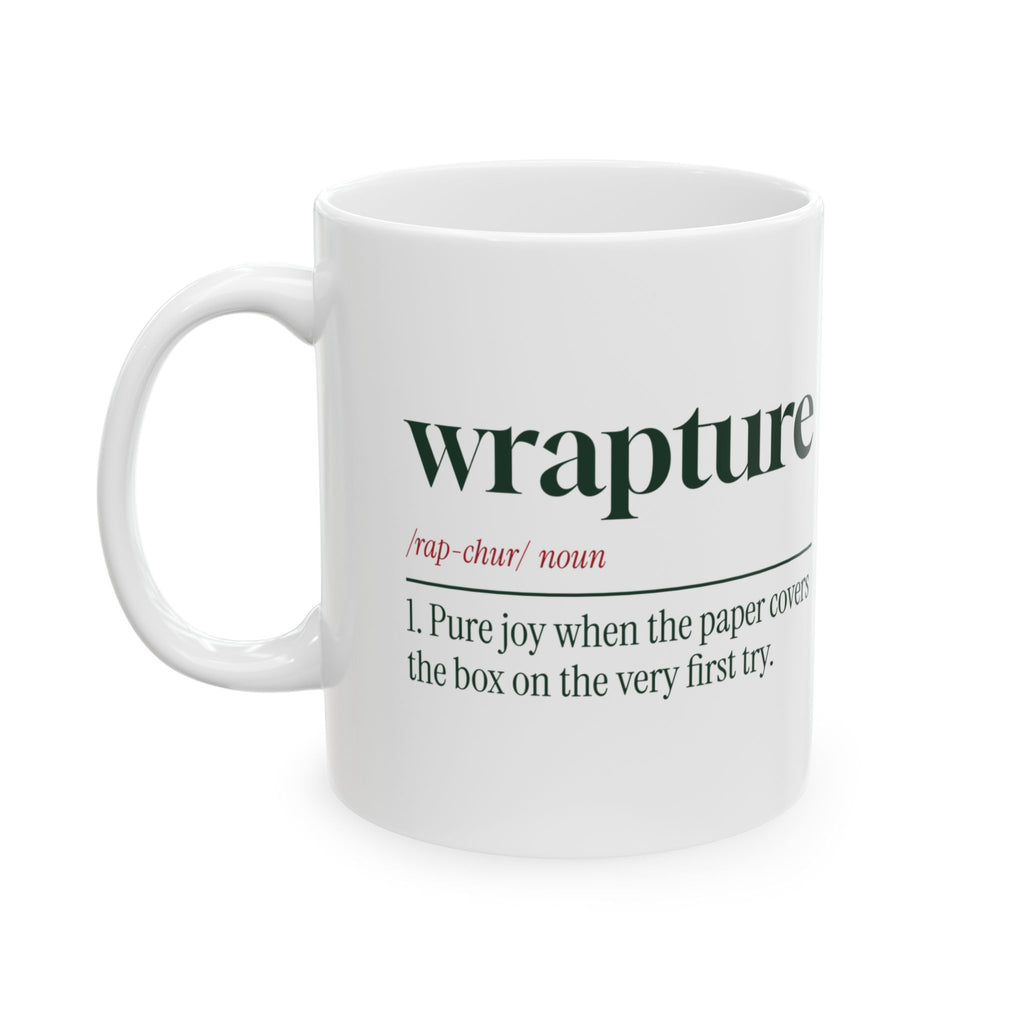 Funny Christmas Wrapping Paper Coffee Mug Wrapture Definition