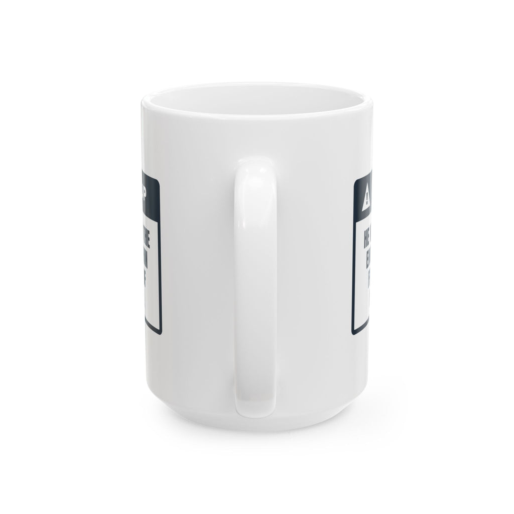 Funny Car Guy Coffee Mug Will Mention The Engine Within Five Minutes