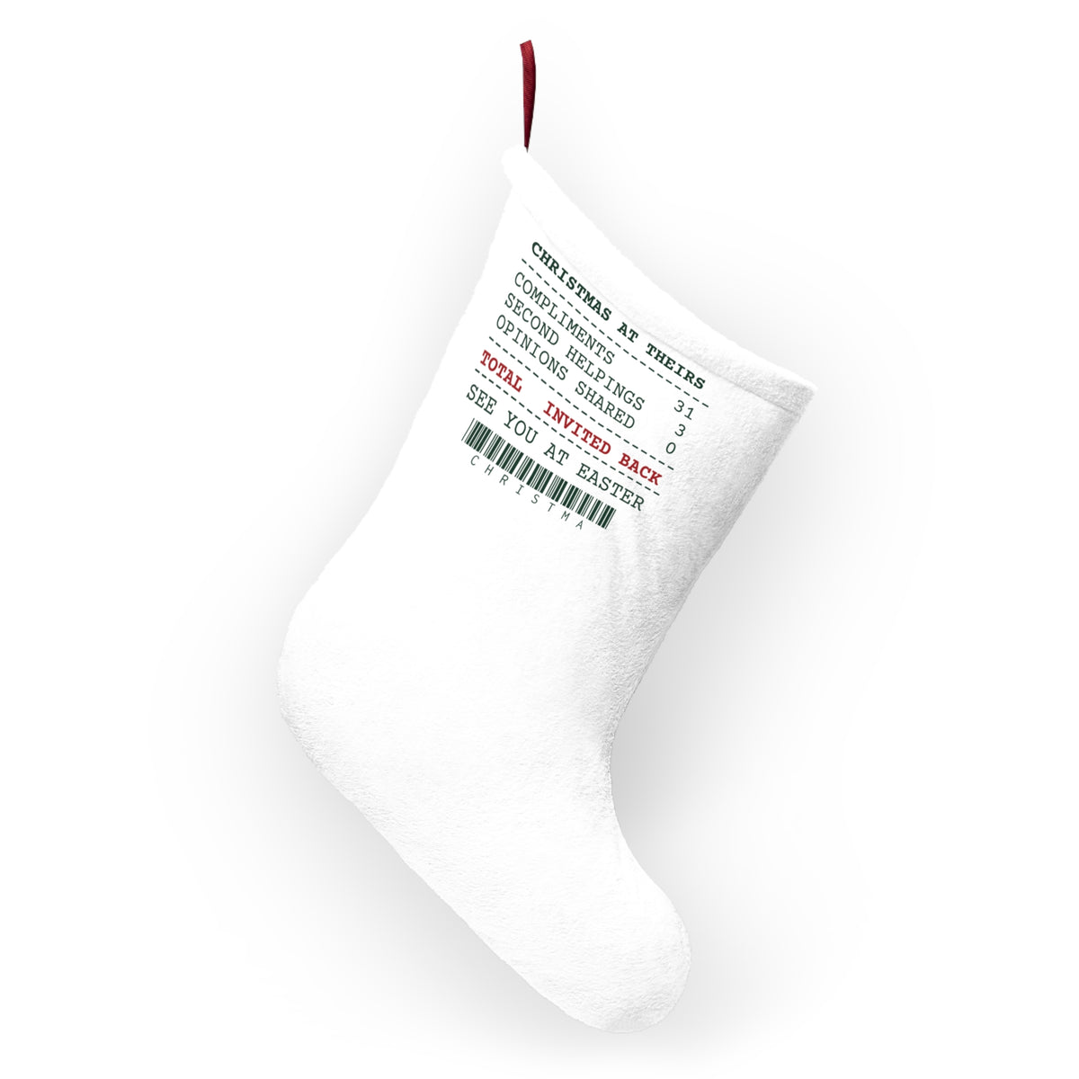 Funny In-Laws Christmas Stocking Opinions Shared 0 Invited Back