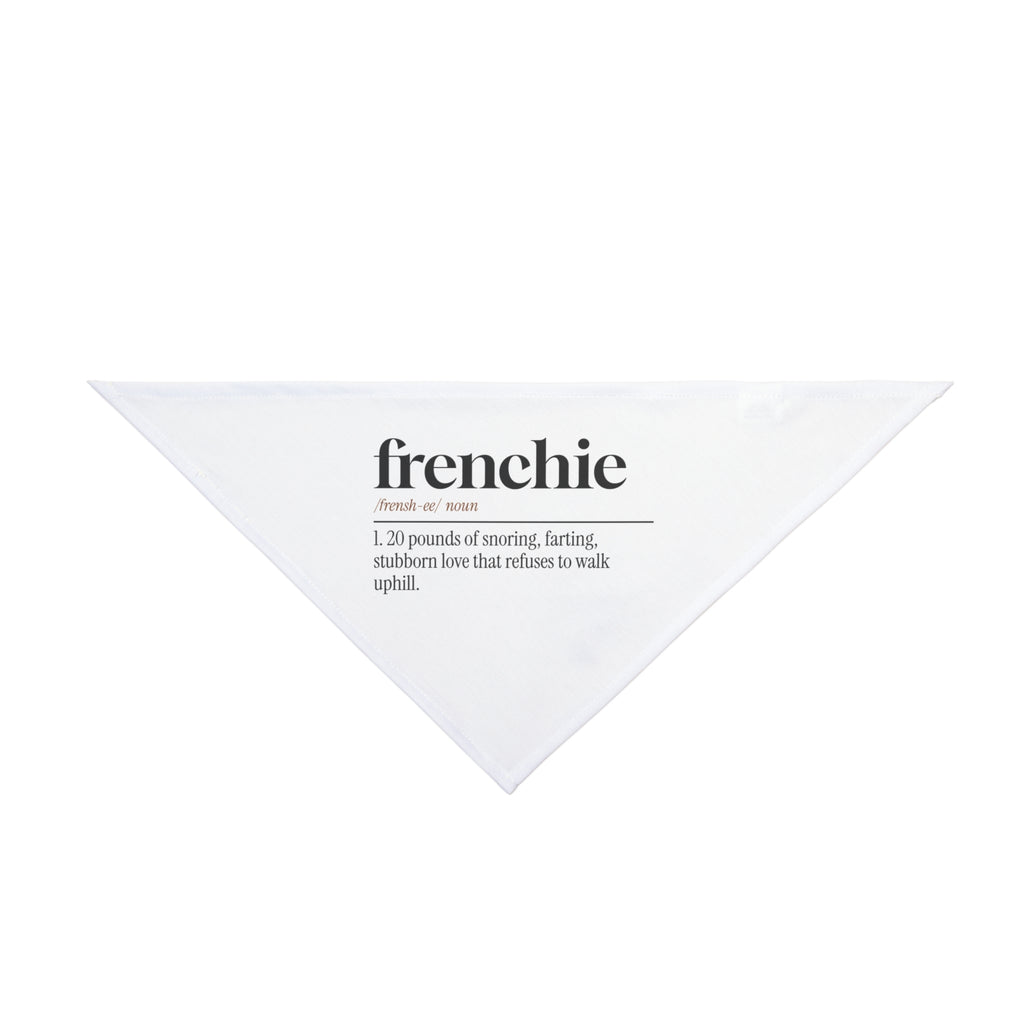 Funny French Bulldog Dictionary Dog Bandana Snores For Dog Moms