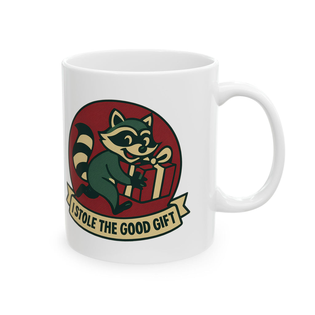 Funny I Stole the Good Gift White Elephant Office Party Coffee Mug