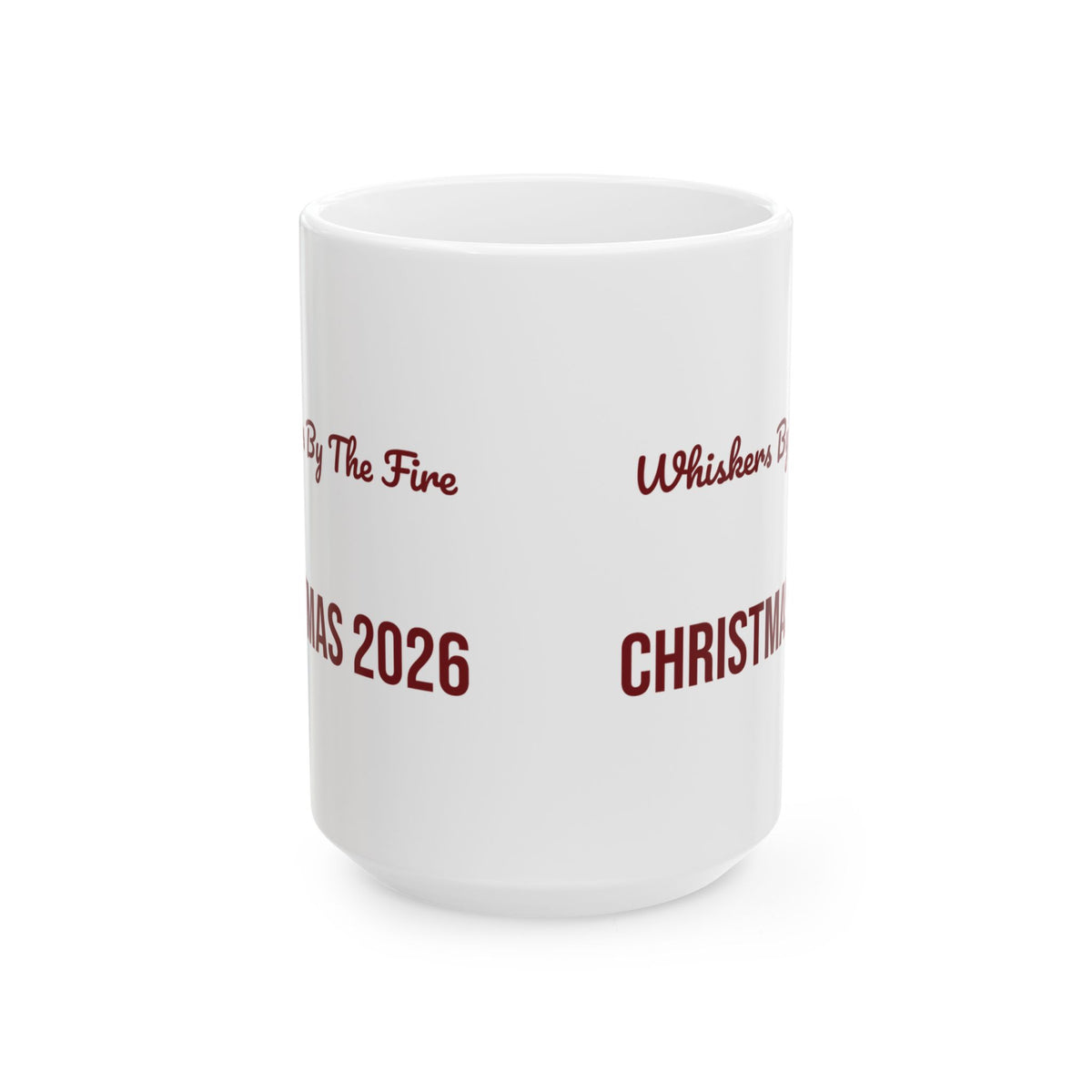 Christmas Coffee Mug Whiskers By The Fire Christmas 2026 For Cat Moms