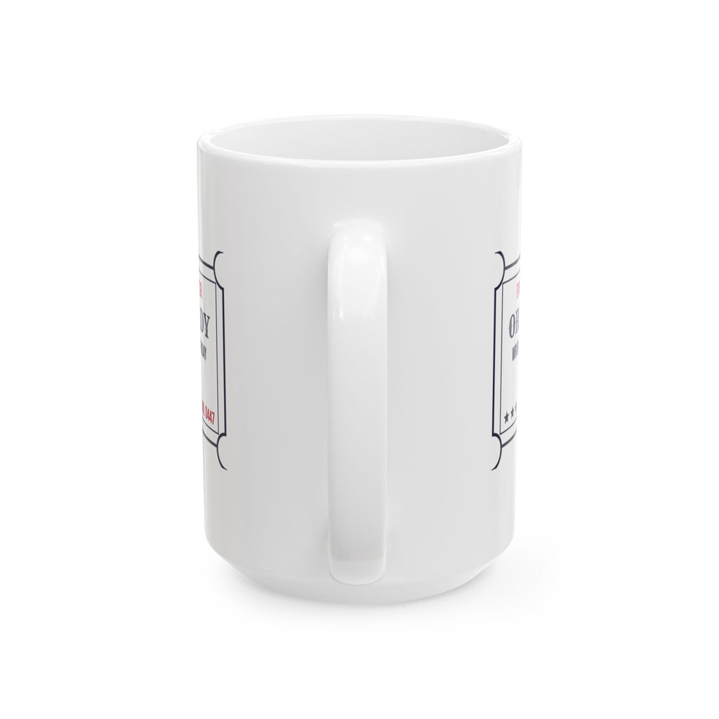 Funny Christmas Shopping Coffee Mug Order Ready Wrong Size Again Ticket