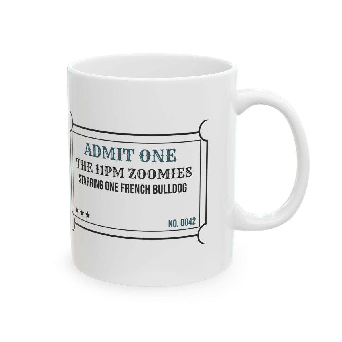 French Bulldog Coffee Mug The 11PM Zoomies