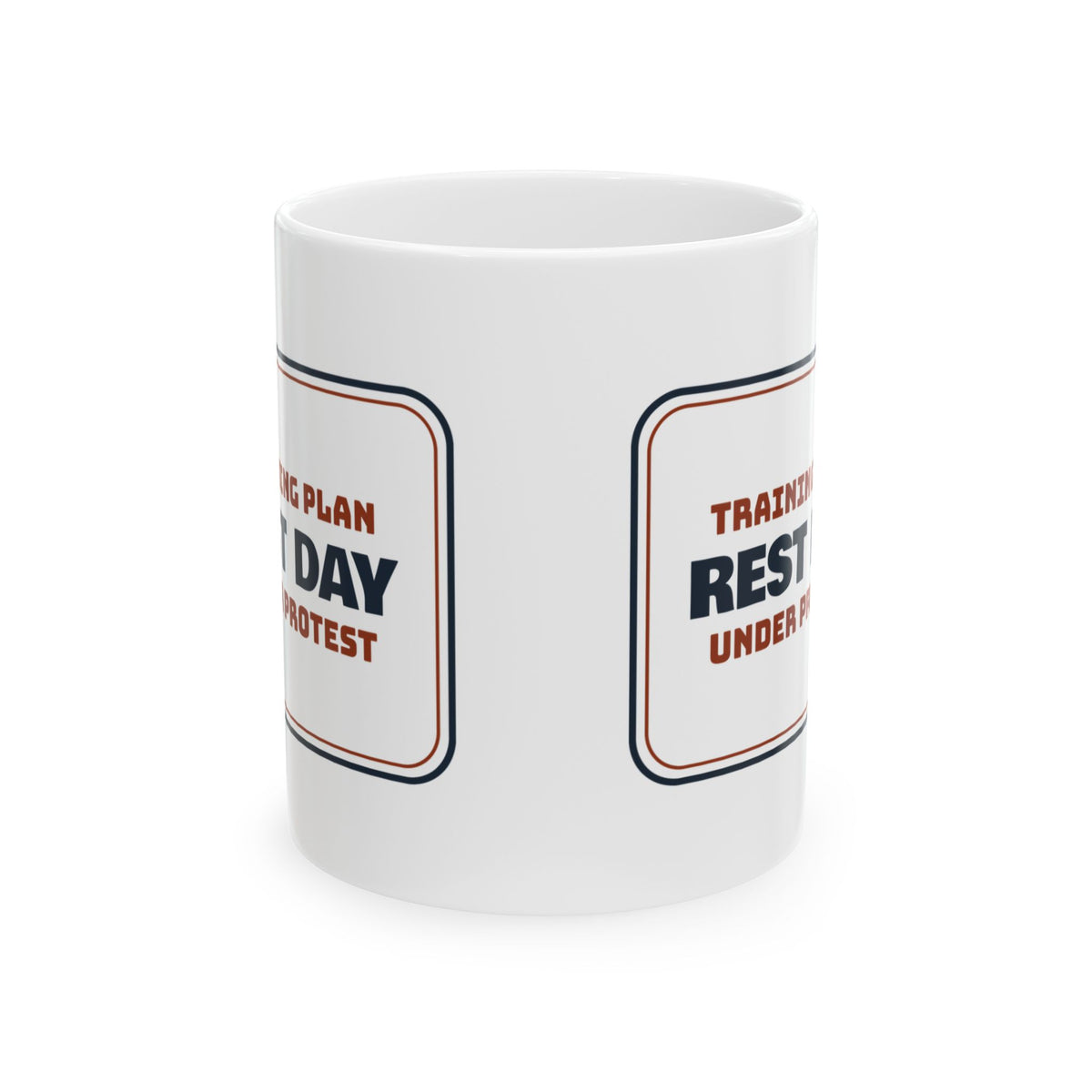 Funny Runner Coffee Mug Rest Day Under Protest
