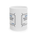 Funny Soccer Mom Mug Rainy 8 AM Game Ticket