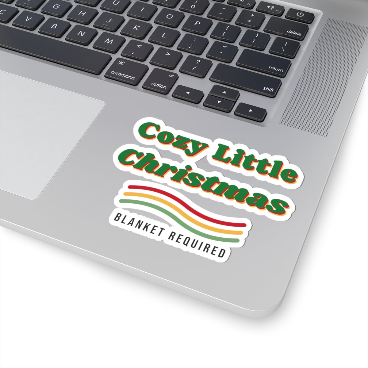 Cozy Little Christmas Sticker Blanket Required