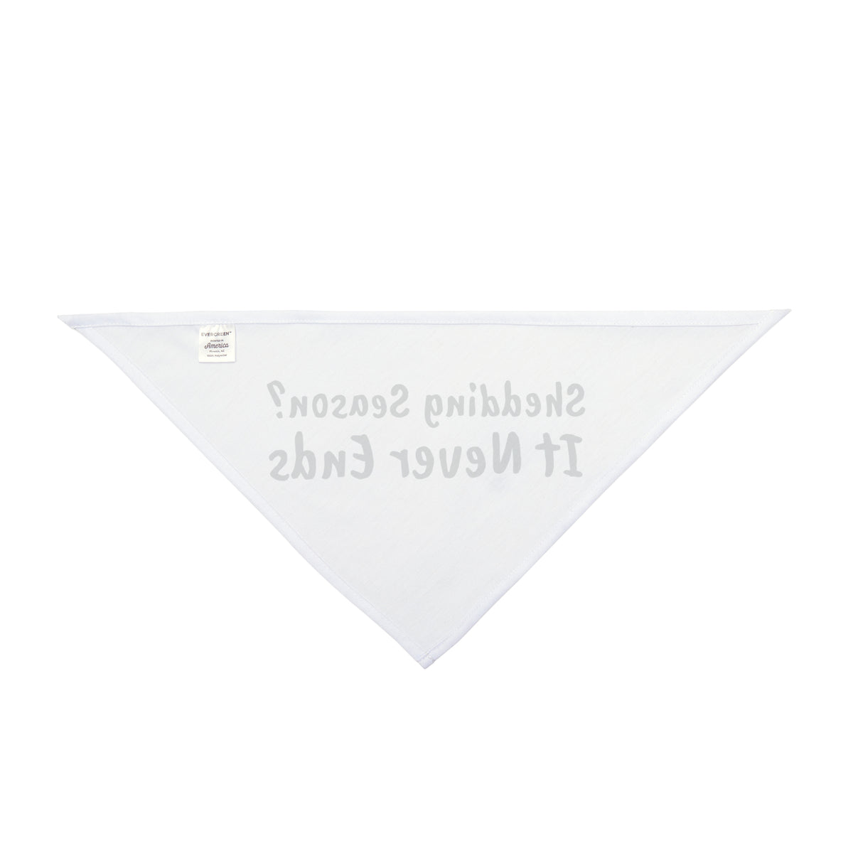 Golden Retriever Dog Bandana "Shedding Season Never Ends" Funny Dog Owner