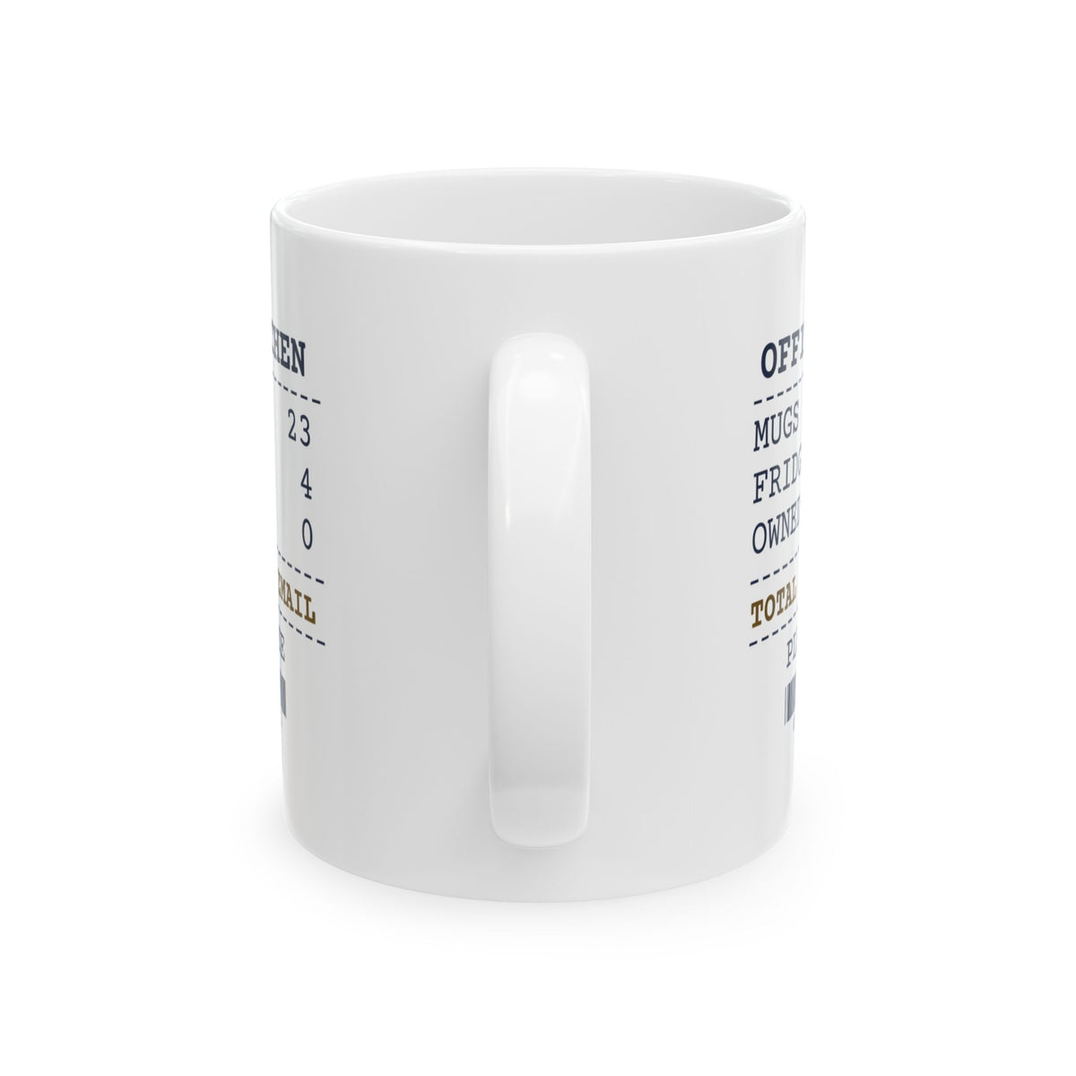 Funny Office Coffee Mug Mugs In The Sink 23 Policy Email Receipt