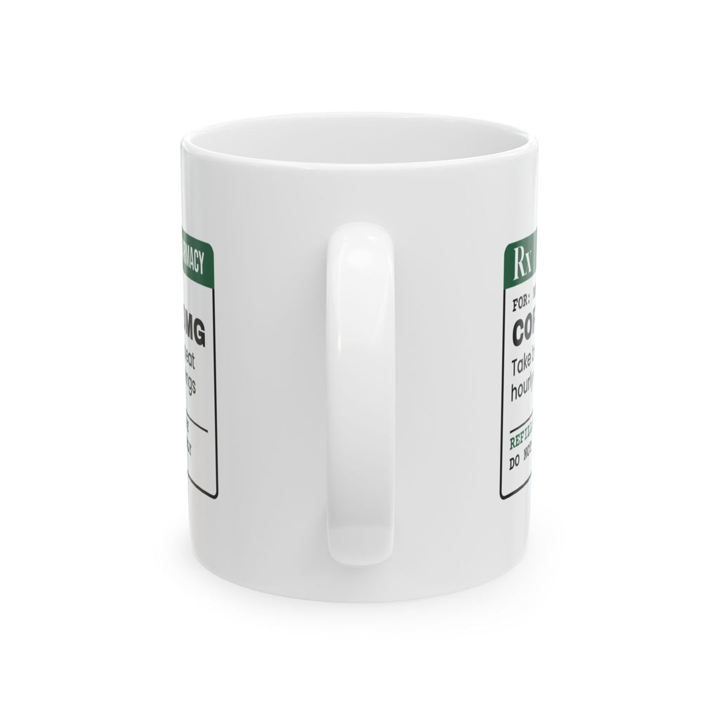 Teacher Coffee Mug Coffee 300mg Repeat Until Bell