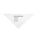 Funny Introvert Christmas Dog Bandana Holiday Party Plan Leave At 8:15