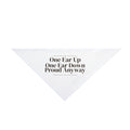 Funny German Shepherd Dog Bandana One Ear Up One Ear Down Puppy