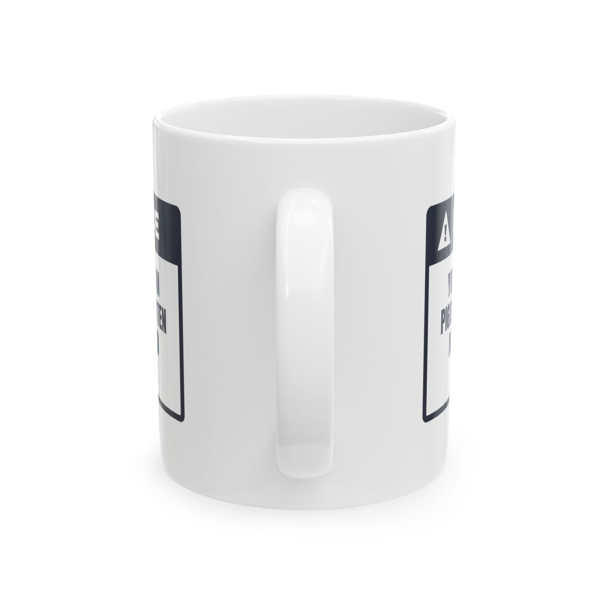 Funny Yoga Coffee Mug Stuck In Pigeon Pose Send Snacks